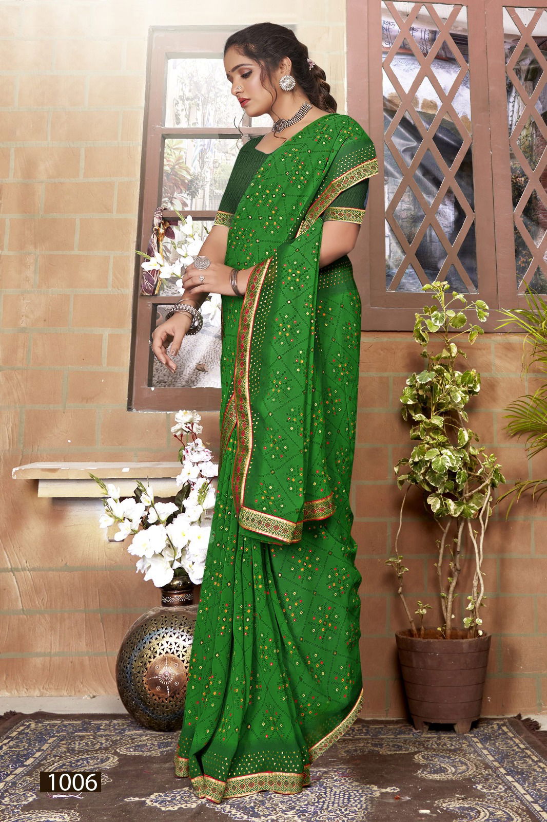 Gajban By Vallabhi Daily Wear Printed Georgette Sarees Wholesale Shop in Surat